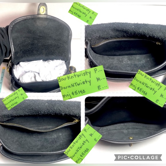 Vintage Coach Leather Prairie Bag Gorgeous! - Picture 3 of 15